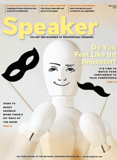 Speaker magazine May/June 2021 cover