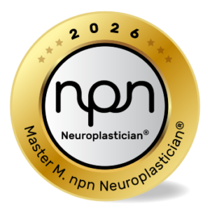 Gold badge with 2026 Master M npn Neuroplastician