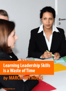 Learning Leadership Ebook with 3 business women on front page