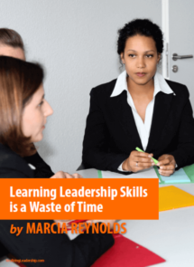 Learning Leadership Ebook with 3 business women on front page