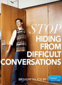 Connect Stop Hiding from Difficult Conversations cover